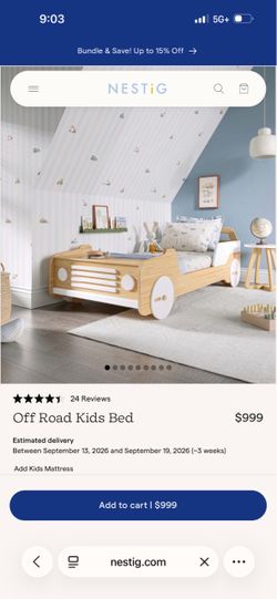 Nestig Car Bed
