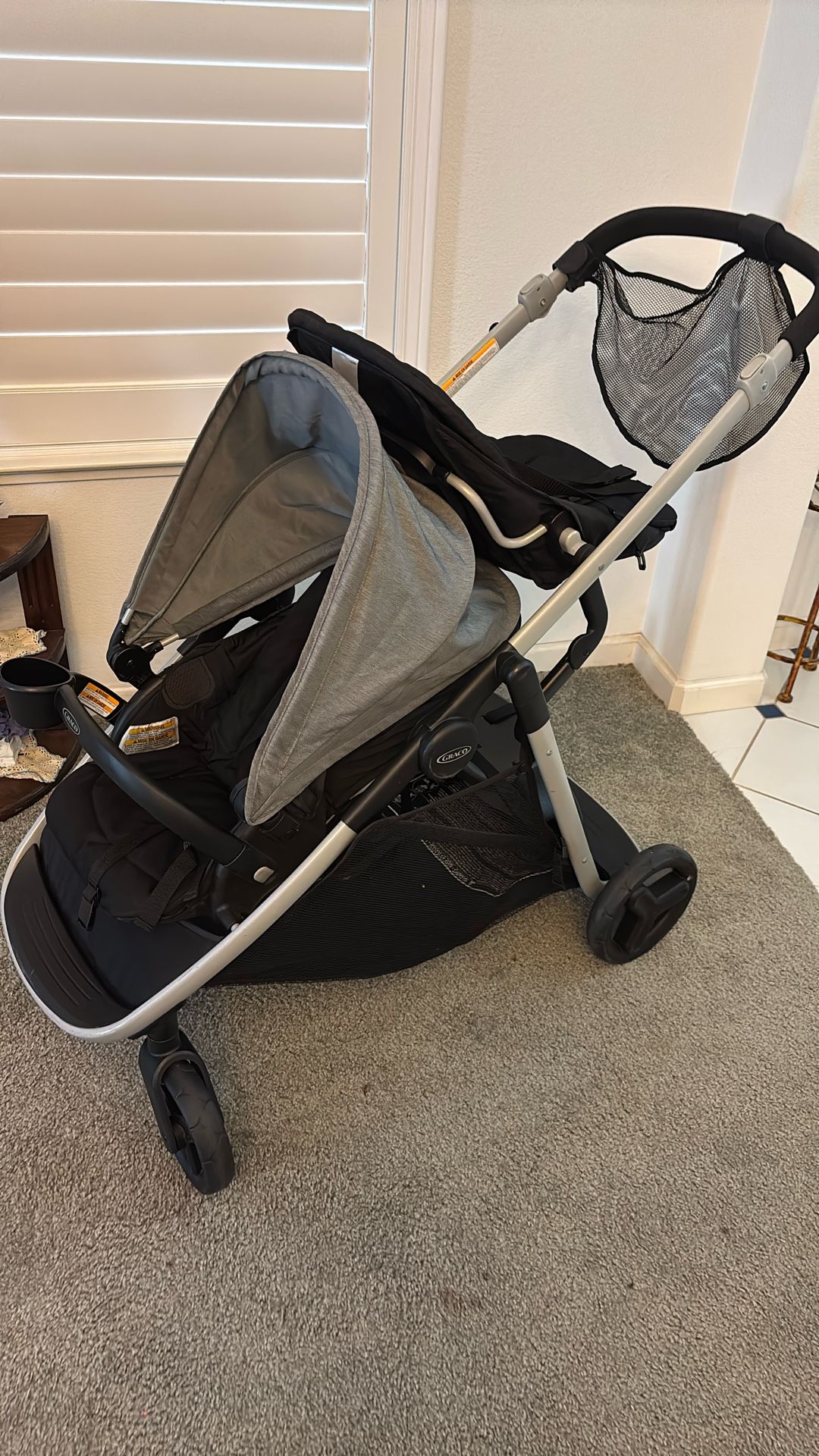 CRACO Ready To Grow 2.0 Double Stroller