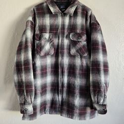 Anchor Blue Full Zip Jacket Coat