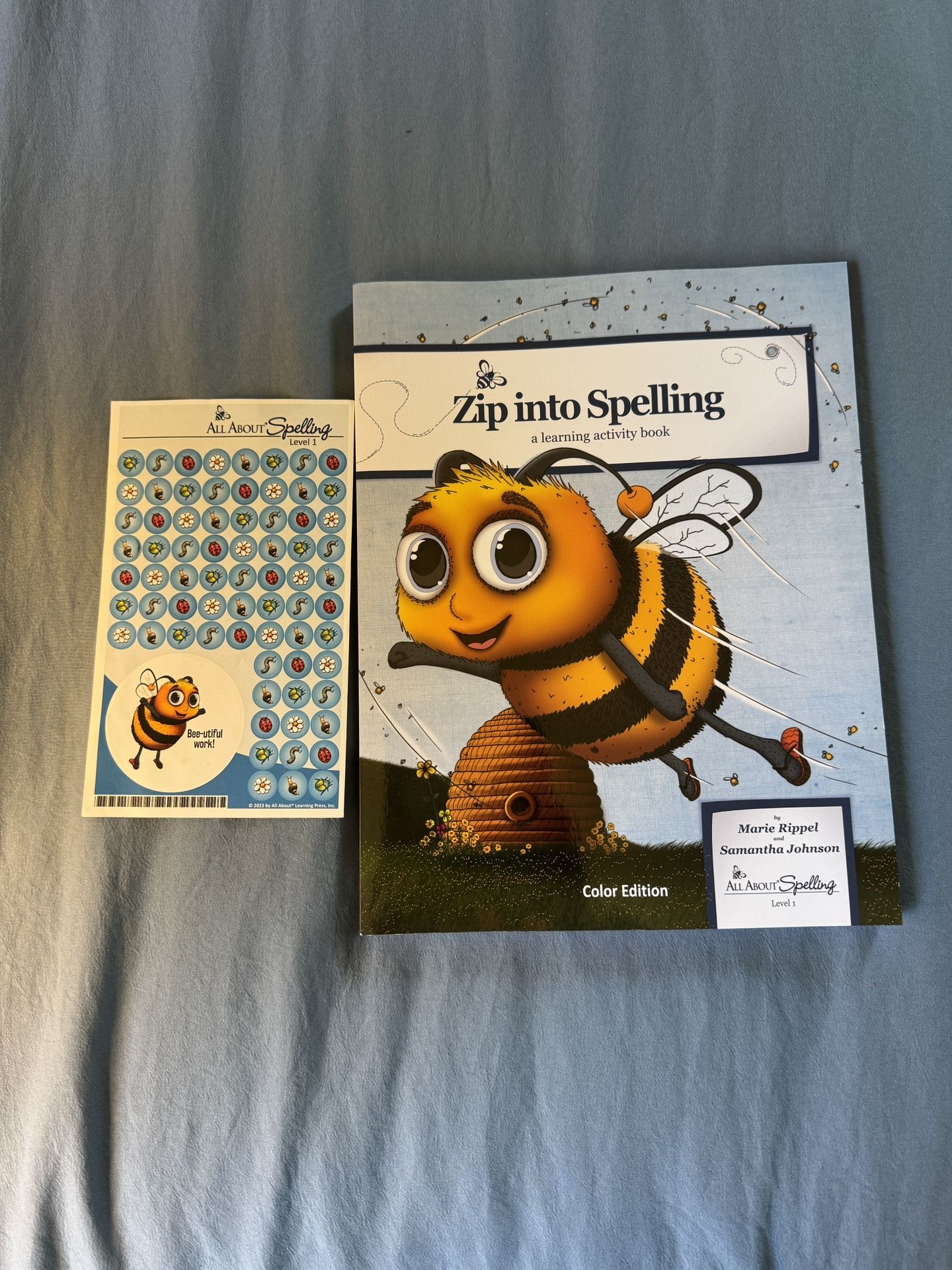 All About Spelling Level 1 Activity Book And Stickers