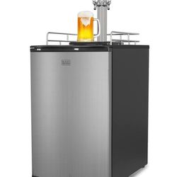 Mini Refrigerator Beer Kegerator With Barrel Keg