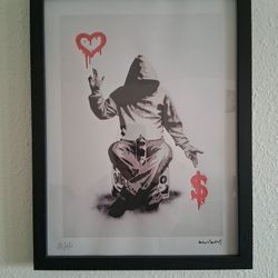1 Pc Banksy Wall Art 
