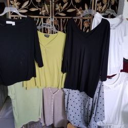 8 Piece Bundle Plus Size Tops 