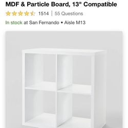 4 Cube Organizer 