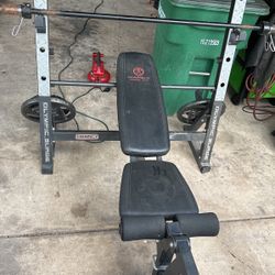 Weight BENCH WITH WEIGHTS