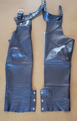 Leather harley-davidson chaps