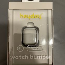 Heyday Watch Bumper For Apple Watch Series 4 (40mm) Gray New
