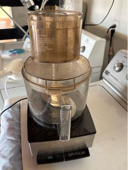 Cuisinart  7  cups  food processor  -  $25