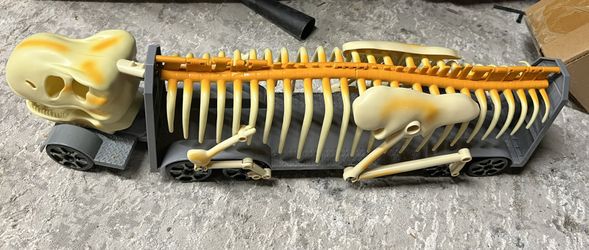 Dino Skeleton Toy Car Hauler