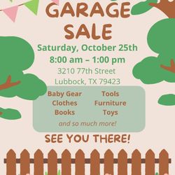 Garage Sale This Saturday 8am-1pm