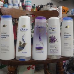 Tres Shampoo Y Dos Acondicionadores De 12.Oz Por $20