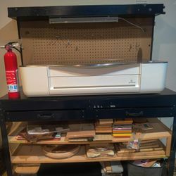 Glowforge Pro Laser Cutter + Air Filter + Large Materials Bundle 