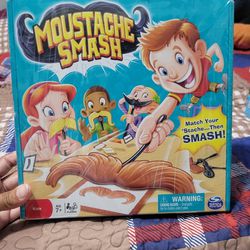 Moustache Smash Board Game/SEALED BOX