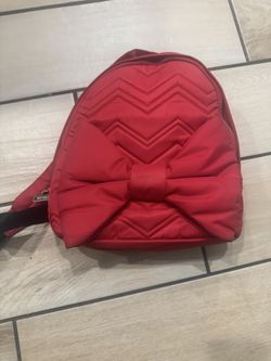 Betsey Johnson Large Bow Backpack