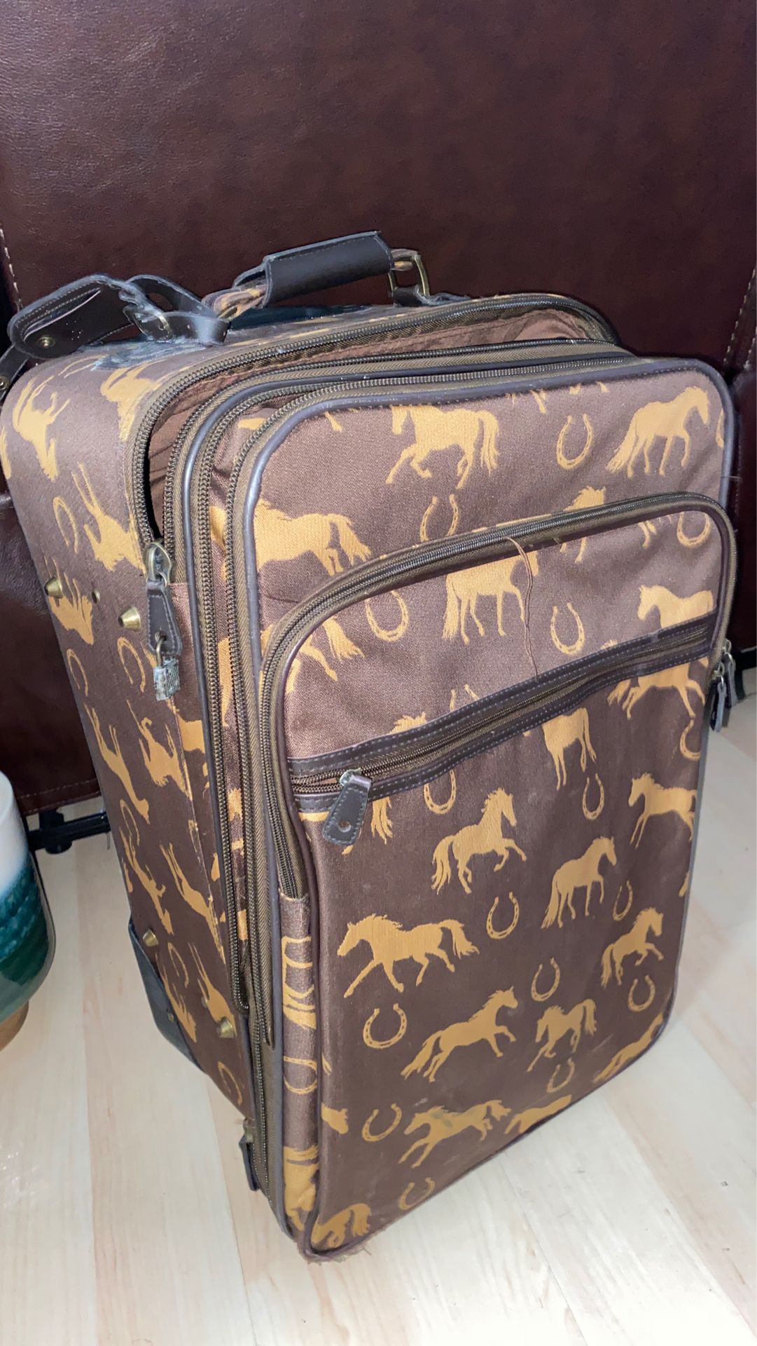 Horse suitcase