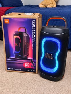 JBL • [Partybox 130] Bluetooth Wireless Portable Speaker • Mic & Guitar Input, LED Lights (NO MIC)