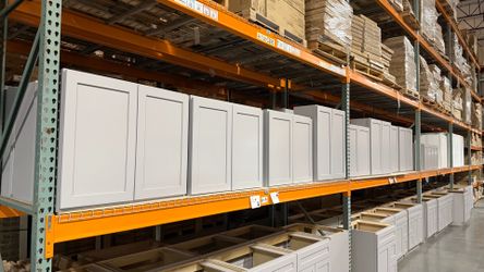 Grey upper cabinet sale