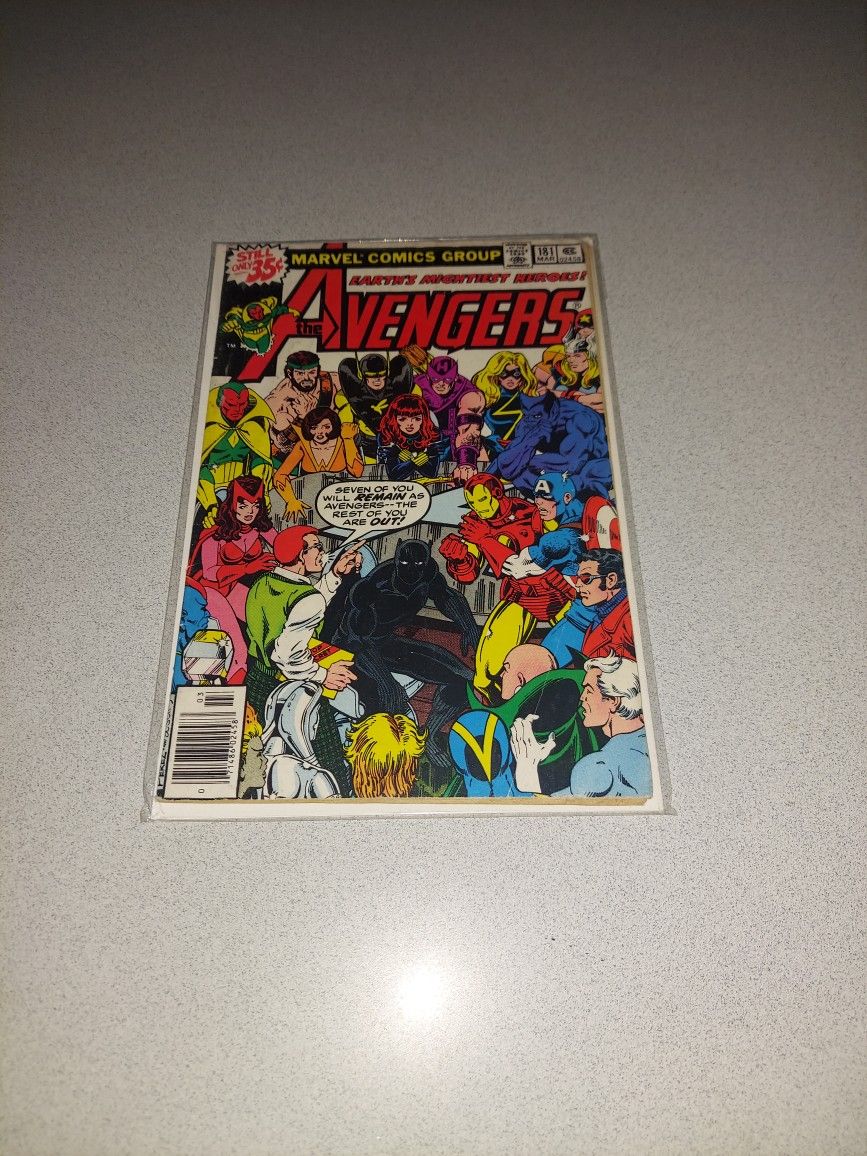 VINTAGE 1979 THE AVENGERS #181 COMIC 