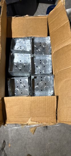 Steel city electrical box 4” lot of 50 new
