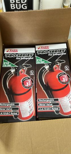 Kidde Pro 210 Rechargeable (2-A:10-B:C) Class ABC 2.5 (lb.) Fire Extinguisher