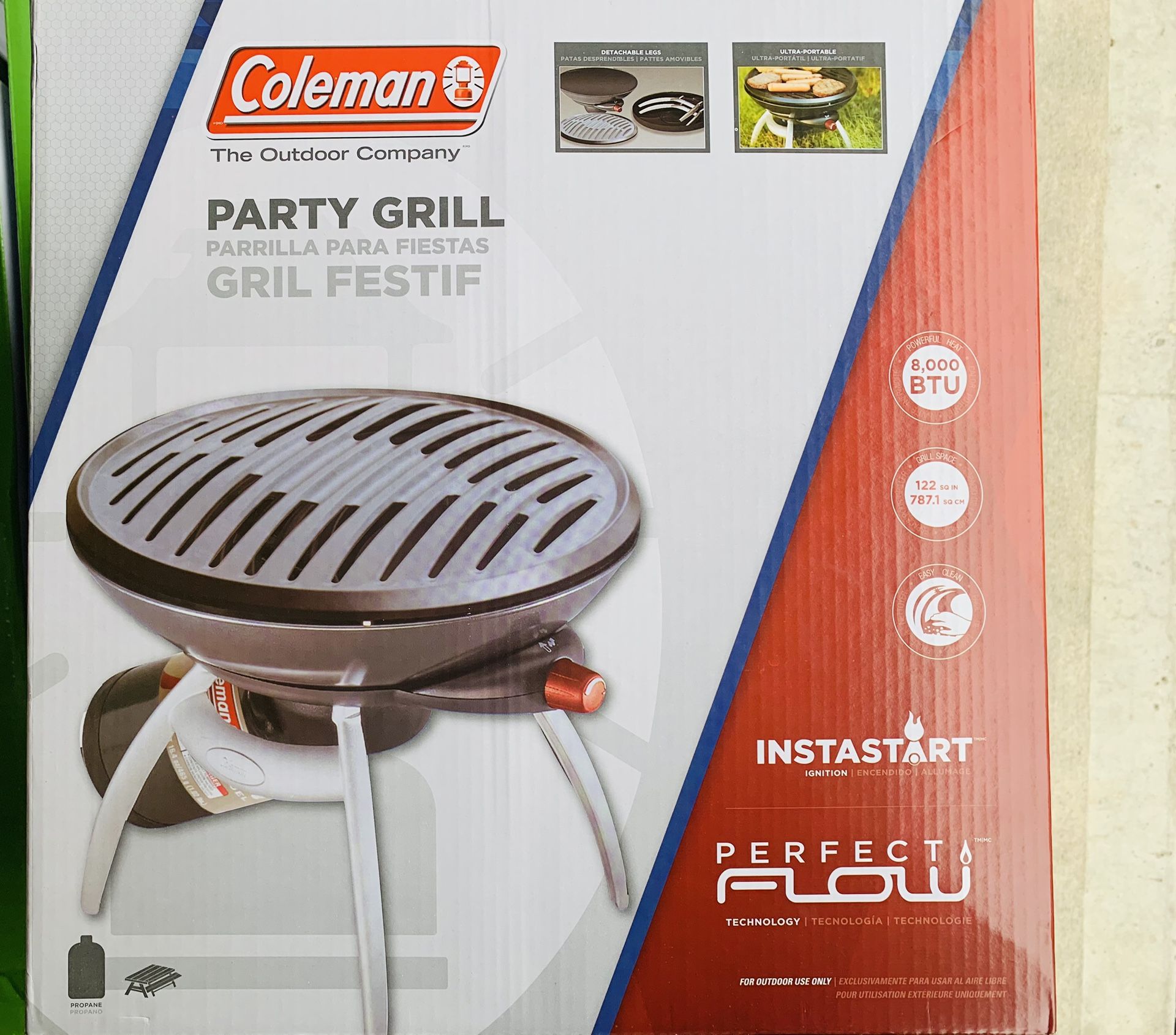 COLEMAN Portable Party Propane Grill