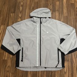 Starter * Classic Full Zip Up Windbreaker With Vented Back * Like NEW * Large 