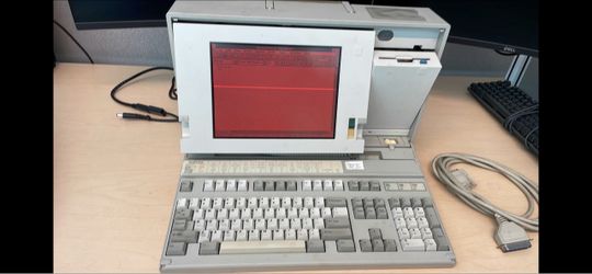 Vintage IBM P70 386 Portable Computer