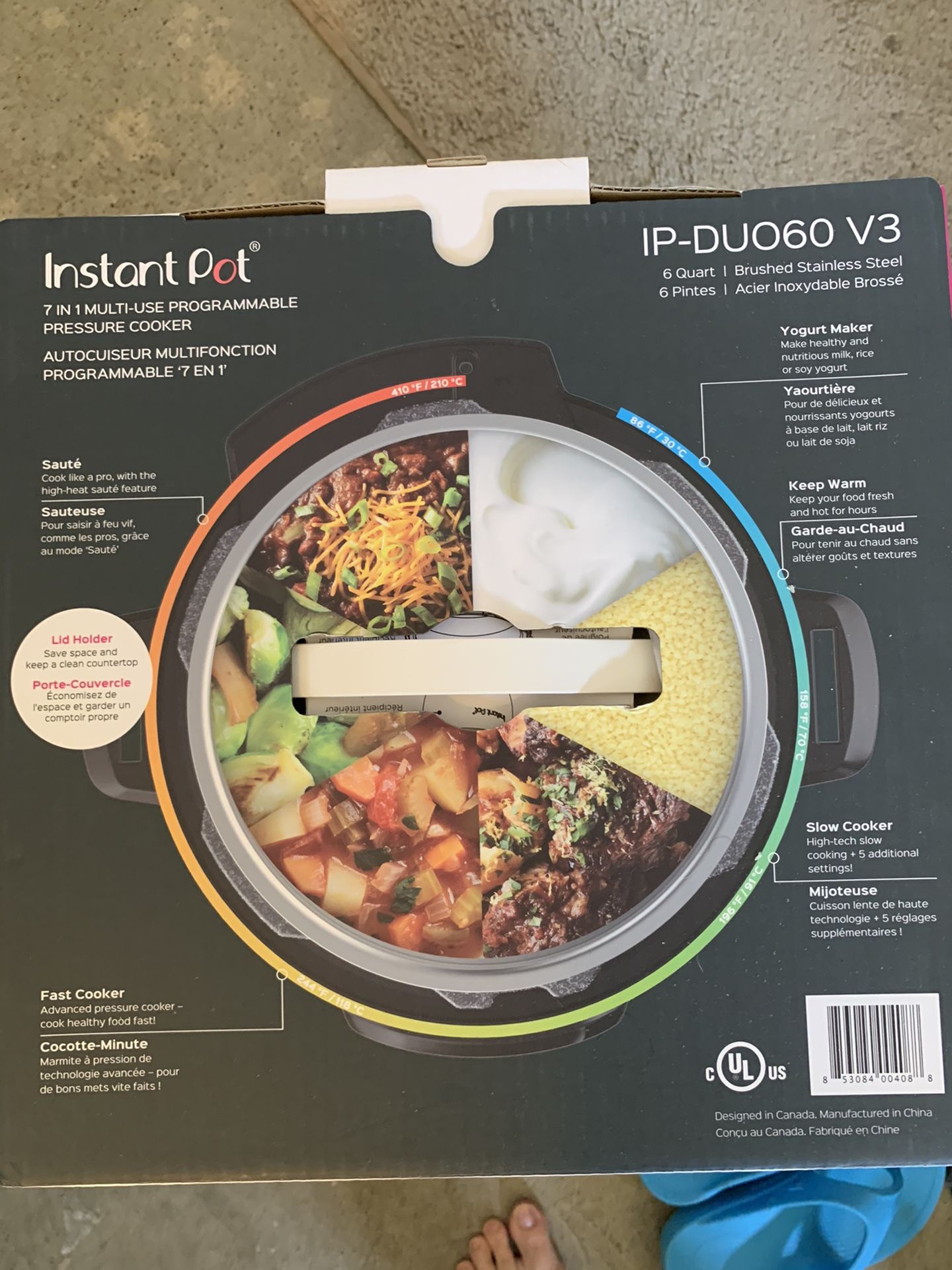 Instant Pot 7-in-1 pressure cooker