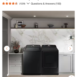 Almost New Washer Dryer