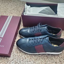 Bruno Magli Leather Sneakers Size 13 Brand New