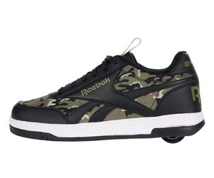Brand new Heelys Men's CL Court Low Wheels Skate Sneaker Shoes Black/Cap Olive/Safari, size 10