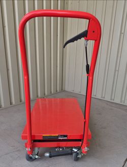 Hydraulic Scissor Lift Table Cart
