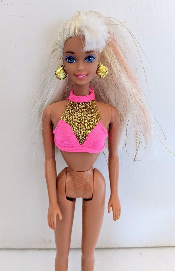Splash 'N Color 1996 Blonde Barbie Doll