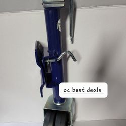 Double Wheel Trailer Jack 1000 Lbs Capacity New