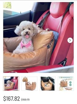 Dog car seat NEW COLOR OLIVE