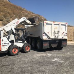 Super 10 Dump Truck, Bobcat, Excavator