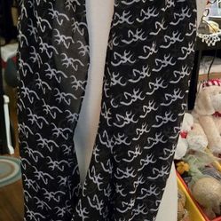 Black & White Infinity Scarf