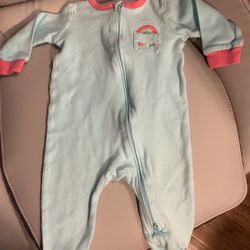 Baby Zipper footy pajamas
