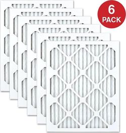 AIRx ALLERGY 16x20x1 MERV 11 Pleated Air Filters - Box of 6, NEW