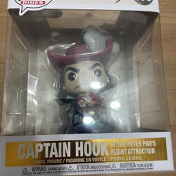 Funko Pop! Rides - Captain Hook #109 at Peter Pan's Flight Attraction WDW50 -NEW