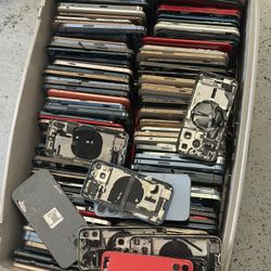 Bulk Original iPhone X -15 Housings With Original Internals