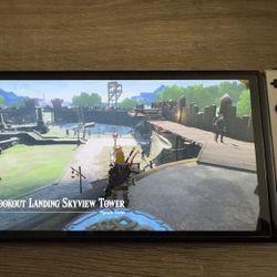 Nintendo Switch OLED + Case and Screen Protector 