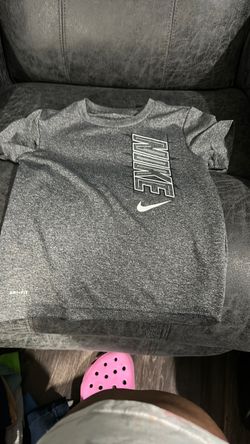 Gray dri fit Nike shirt size 4