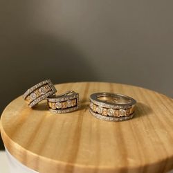 Damiani Belle Epoque diamond earrings (ONLY EARRINGS)