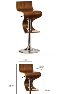 Fancy brown barstools