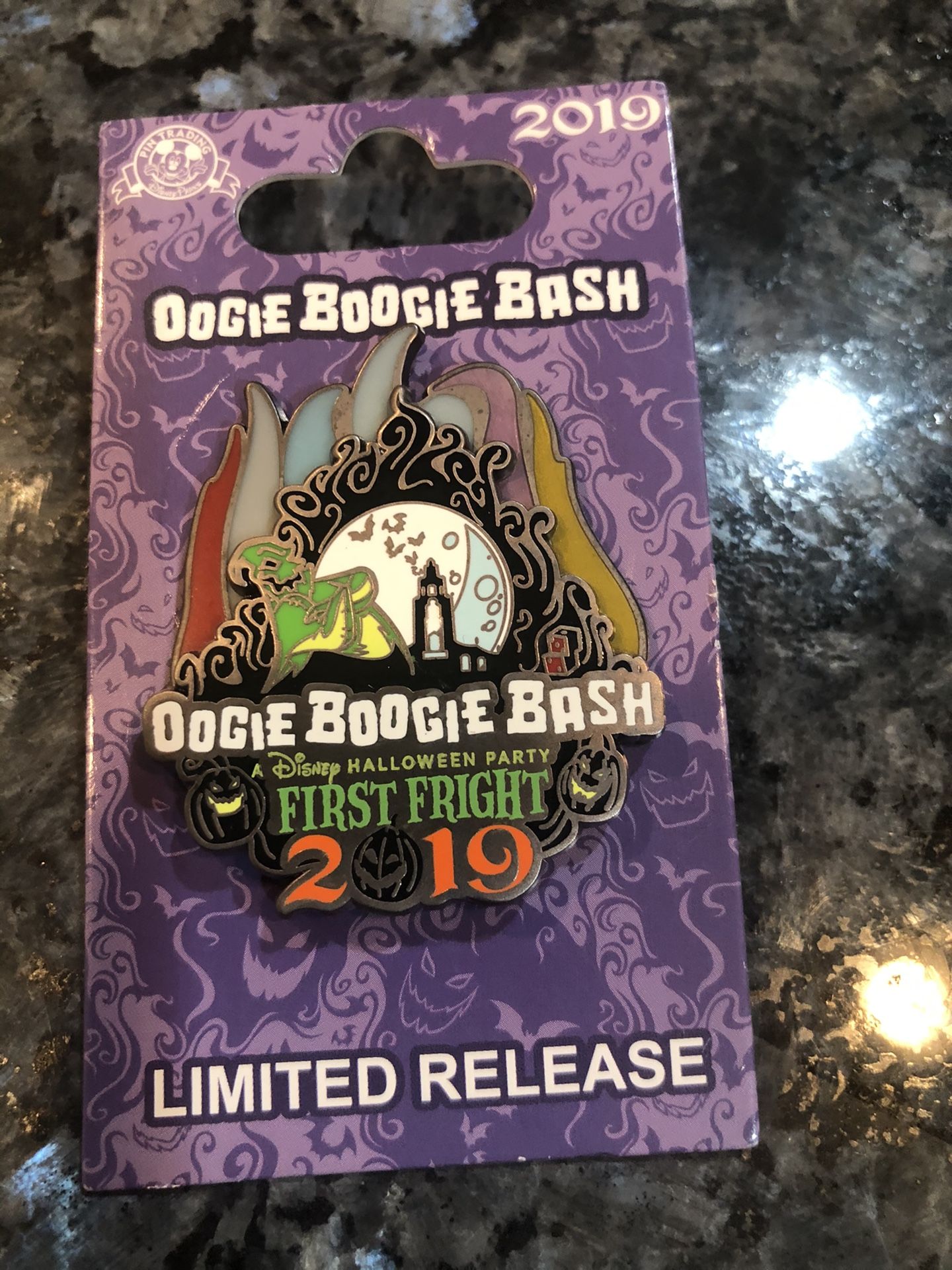 Disneyland 2019 Nightmare Before Christmas Oogie” Bash Limited Release Pin New