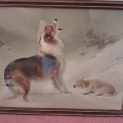 Beautiful Vintage "Found"print