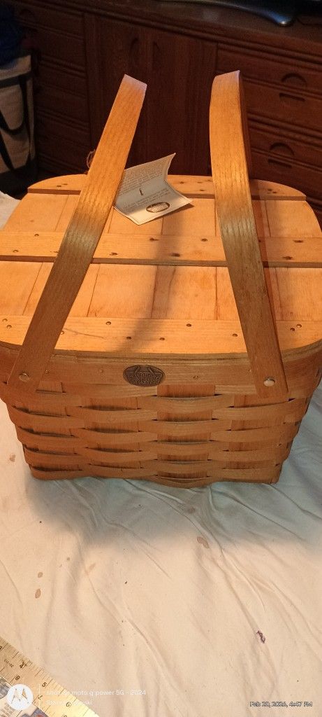 Peterboro Basket New With Tag