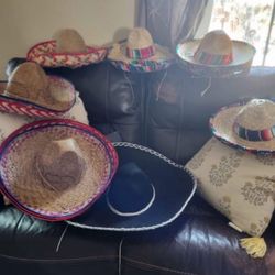Mexican Sombreros Celebration Hats