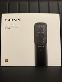 SONY C-100 condenser Studio Mic (NEW OPEN BOX/ MINT CONDITION) $1375 OBO